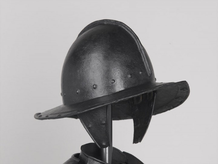 Pikeman´s pot, 1640, National Army Museum